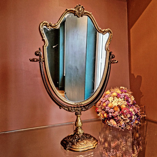 Ancien miroir de courtoisie